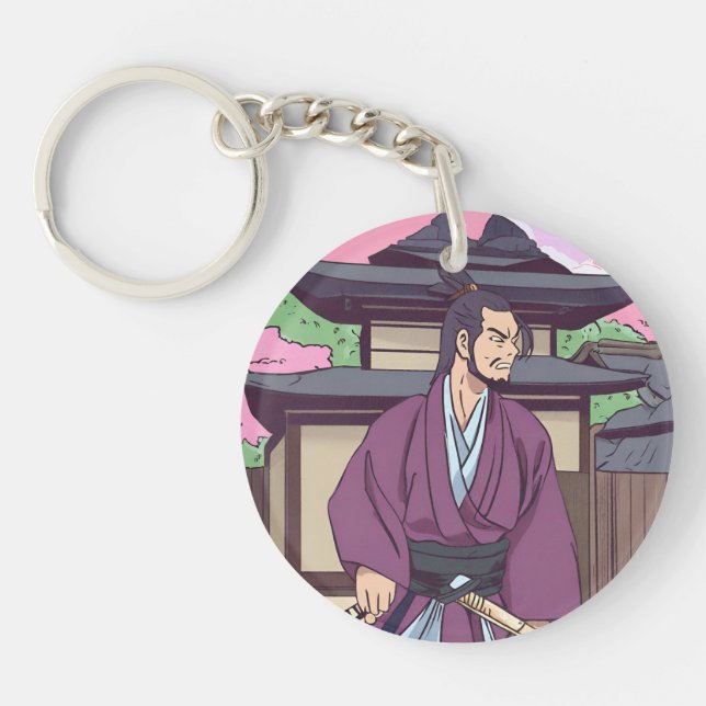Porte-clefs samouraï (Devant)