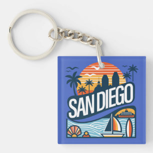 Porte-clefs San Diego Californie