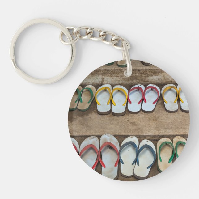 Porte-clefs Sandales à semelles compensées (Devant)
