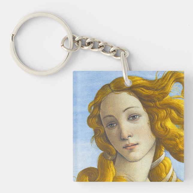 Porte-clefs Sandro Botticelli - Détail de la naissance de Vénu (Devant)