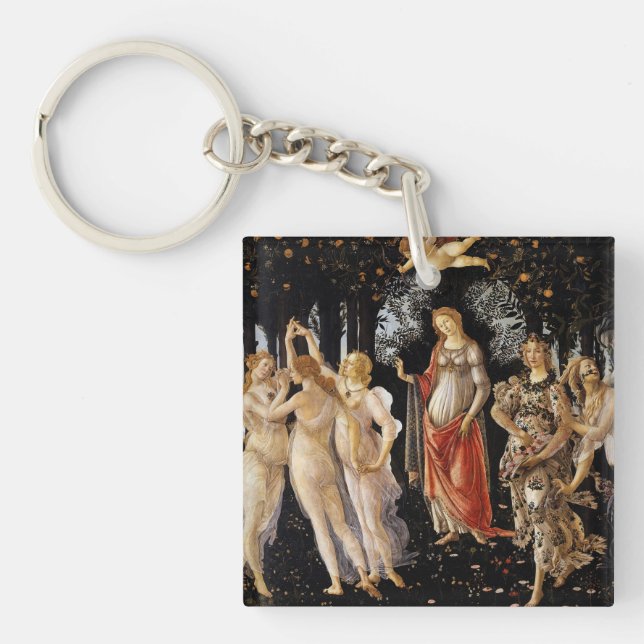 Porte-clefs Sandro Botticelli - La Primavera (Devant)