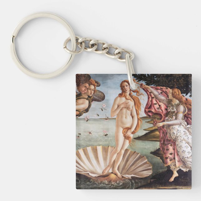Porte-clefs Sandro Botticelli - Naissance de Vénus (Devant)