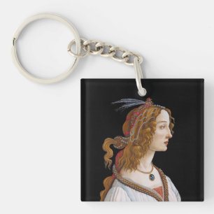 Porte-clefs Sandro Botticelli - Portrait de Simonetta Vespucci