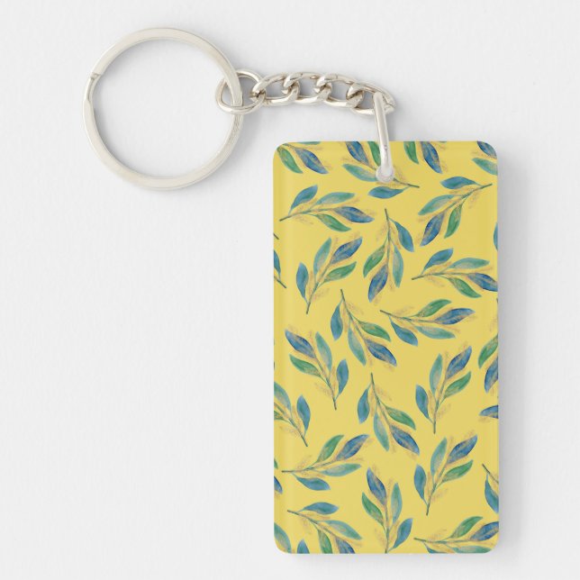 Porte-clefs Sang orange (Devant)
