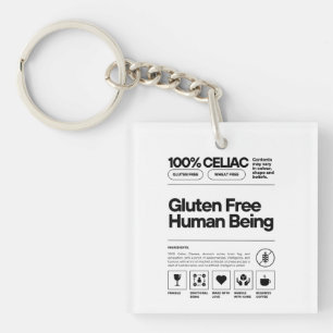 Porte-clefs Sans gluten Être humain