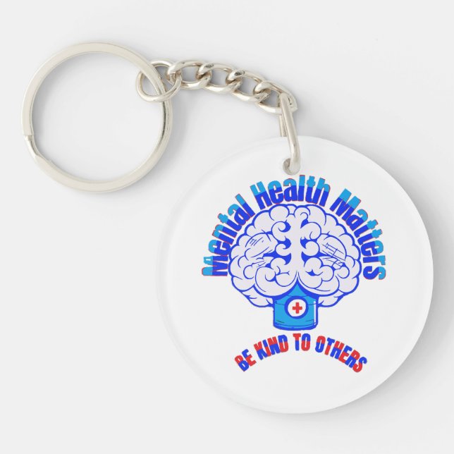 Porte-clefs Santé mentale (Devant)