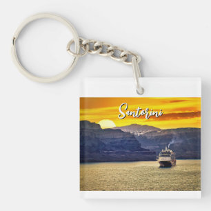Porte-clefs Santorin