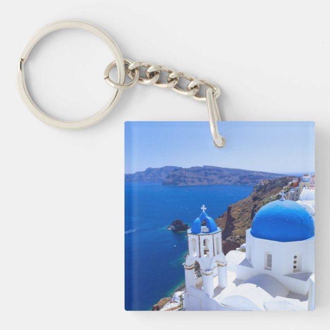 Porte-clefs Santorin (Devant)