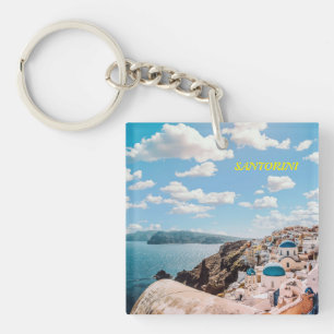Porte-clefs Santorin, Grèce Beach House