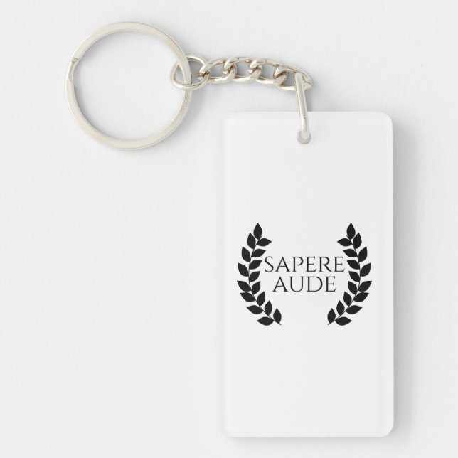 Porte-clefs Sapere Aude (Devant)