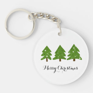 Porte-clefs Sapins de Noël