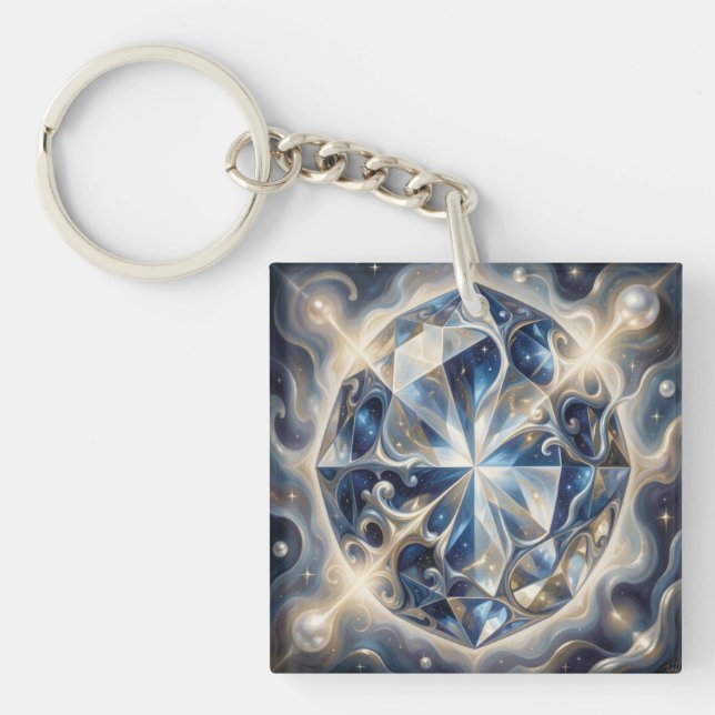 Porte-clefs Sapphire – The Stone of Truth and Wisdom´3 (Devant)