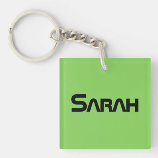 Porte-clefs Sarah police futuriste de orpheline Black