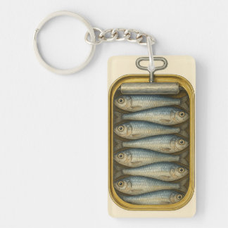 Porte-clefs Sardine Chic par ej gold