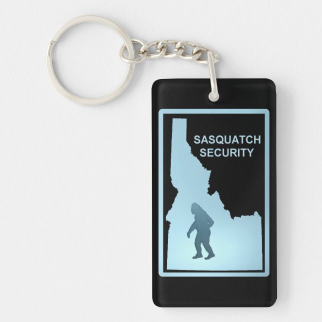 Porte-clefs Sasquatch Security - Idaho (Devant)