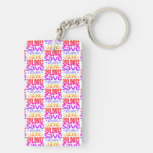 Porte-clefs Sauver les enfants, sauver des vies