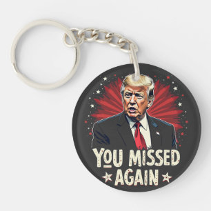 Porte-clefs Sauvez les animaux de compagnie Trump Election