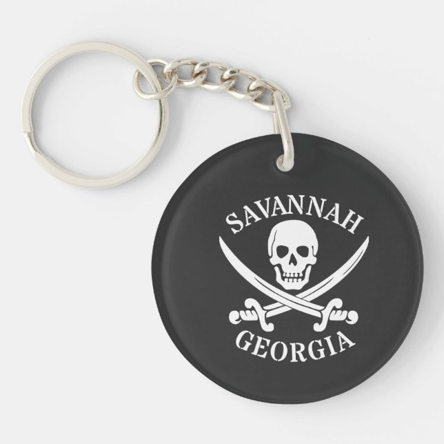 Porte-clefs Savannah GA (Devant)