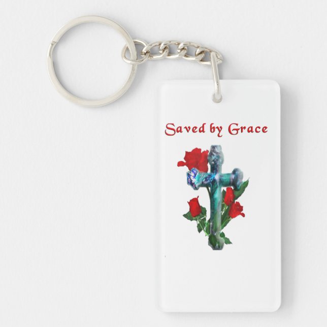Porte-clefs Saved by Grace (Devant)