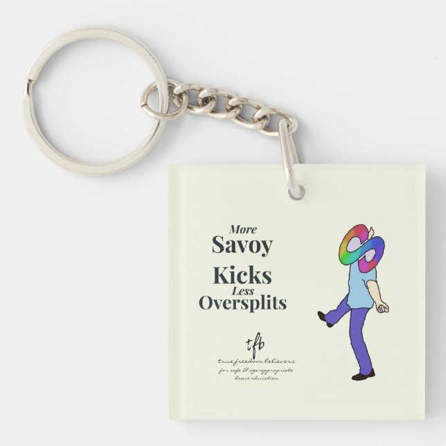 Porte-clefs Savoy Kicks contre Oversplits (Devant)