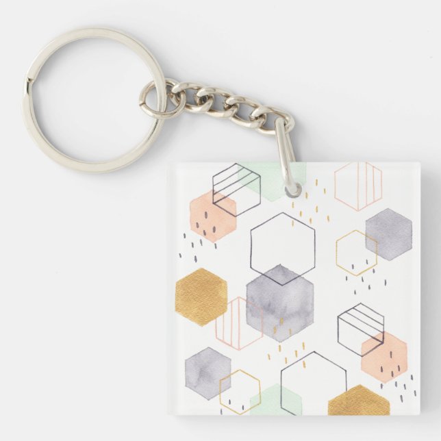 Porte-clefs Scatter hexadécimal (Devant)