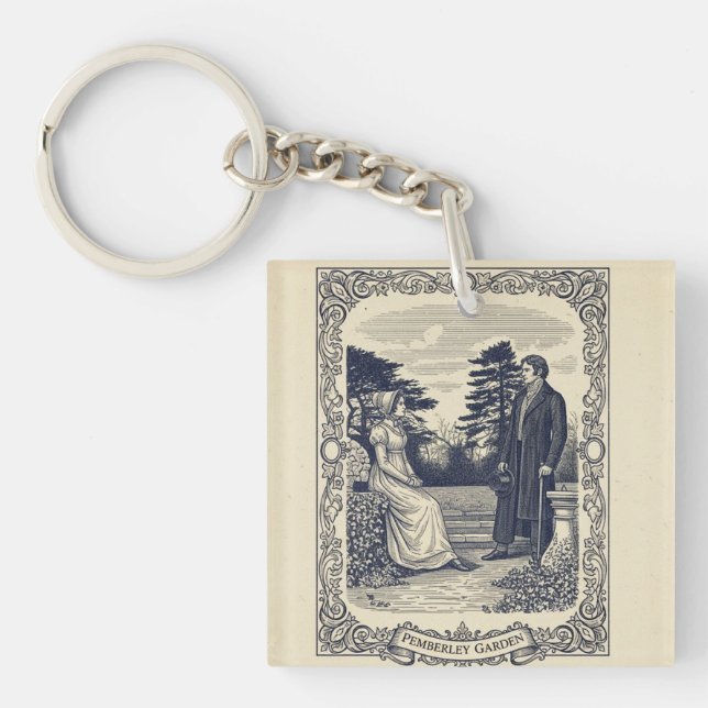 Porte-clefs Scène de Darcy & Elizabeth (Devant)
