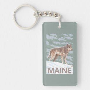 Porte-clefs Scène de MaineWolf