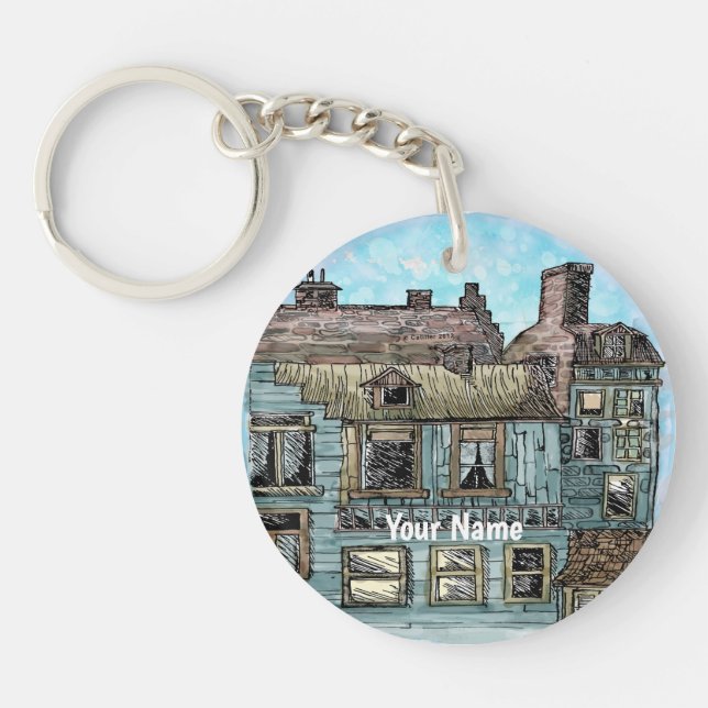 Porte-clefs Scène de quai 2 (Devant)