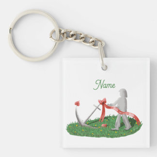 Porte-clefs Schlüsselanhänger Anker