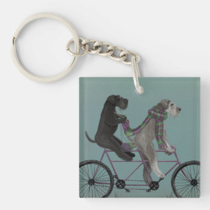 Porte-clefs Schnauzer Tandem