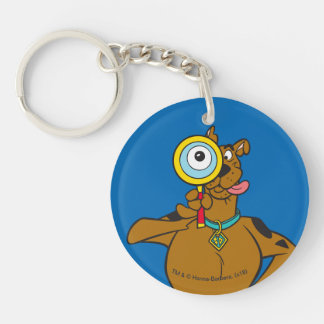 Porte-clefs Scooby Doo Avec Verre Magnifiant