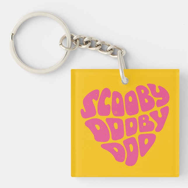 Porte-clefs Scooby Doo Doo Heart (Devant)