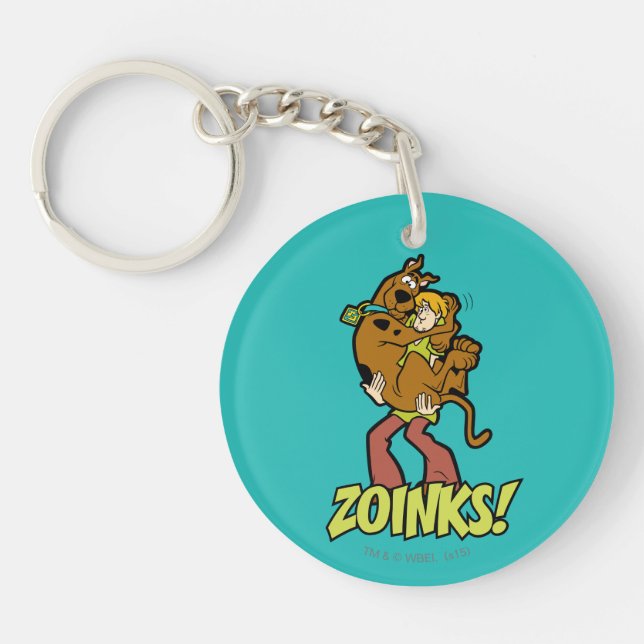 Porte-clefs Scooby-Doo et Shaggy Zoinks! (Devant)