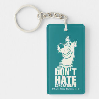 Porte-clefs Scooby-Doo "Ne pas haïr, Féliciter" Graphique