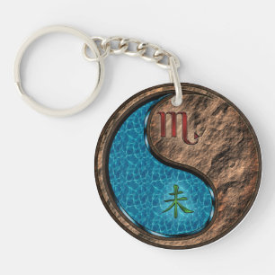 Porte-clefs Scorpio & Earth Chèvre