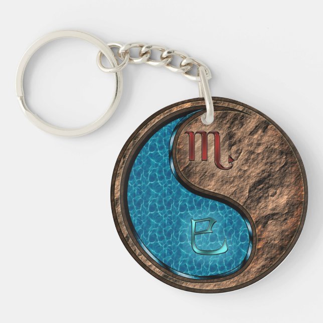 Porte-clefs Scorpio & Serpent de Terre (Devant)