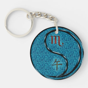 Porte-clefs Scorpio & Water Horse