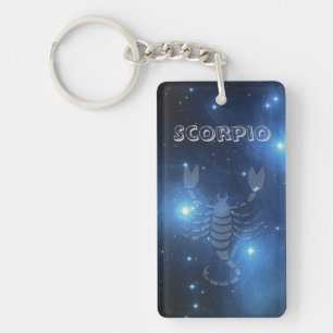 Porte-clefs Scorpion transparent