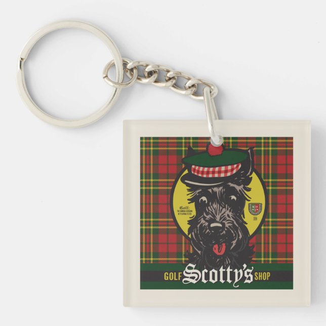 Porte-clefs Scotty's Golf Shop (Devant)