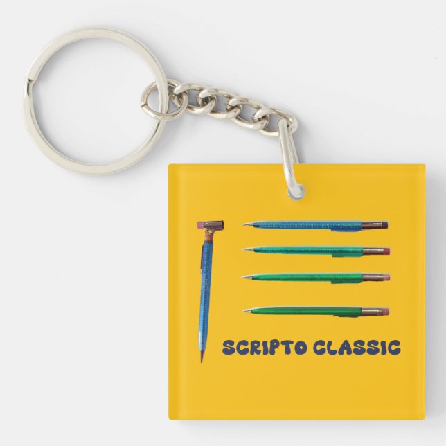 Porte-clefs Scripto Crayon mécanique classique (Devant)