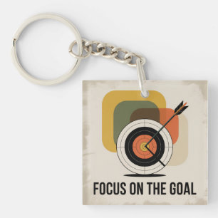 Porte-clefs Se concentrer sur l'objectif