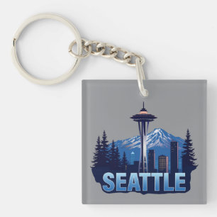 Porte-clefs Seattle Washington États-Unis d'Amérique