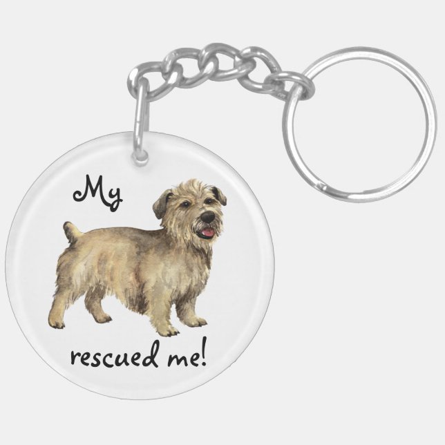 Porte-clefs Secourir Glen d'Imaal Terrier (Dos droit)