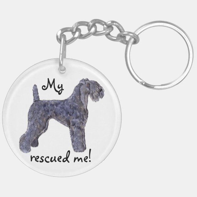 Porte-clefs Secourir Kerry Blue (Dos gauche)