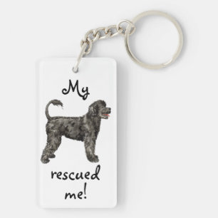 Porte-clefs Secourir le chien d'eau portugais