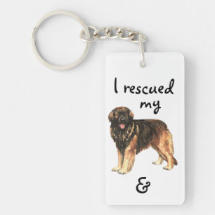 Porte-clefs Secourir Leonberger