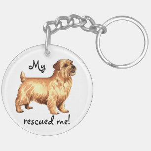 Porte-clefs Secourir Norfolk Terrier