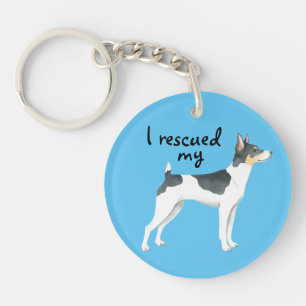 Porte-clefs Secourir Rat Terrier