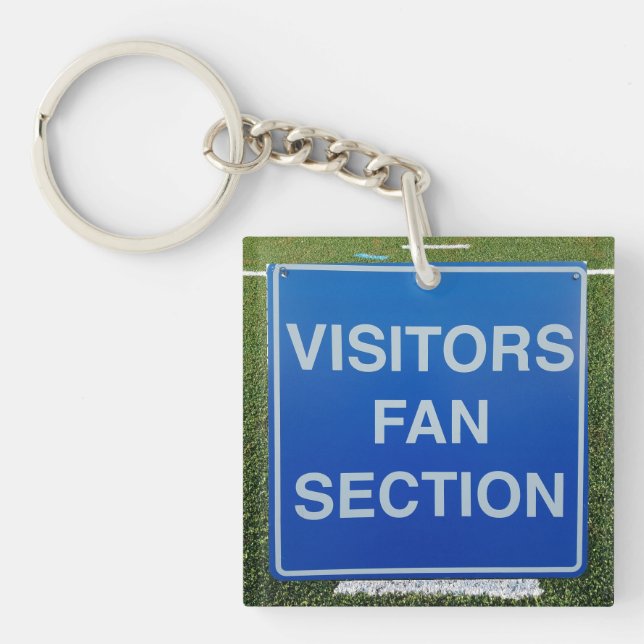Porte-clefs Section des fans des visiteurs sportifs (Devant)