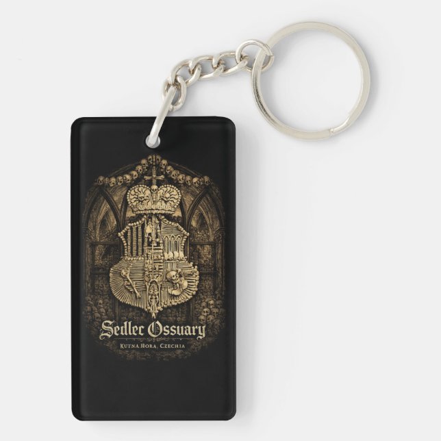 Porte-clefs Sedlec Ossuary (Dos)